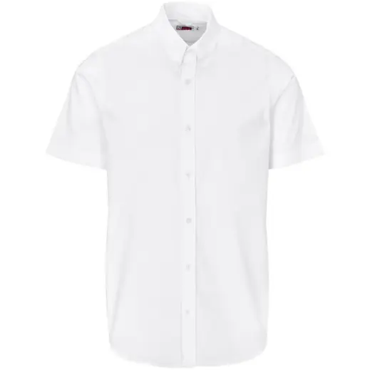 Mens Short Sleeve Sheffield White